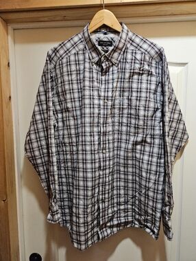 Ariat Pro Series Men's Plaid Shirt Size XL Pre-owned But Great Condition
